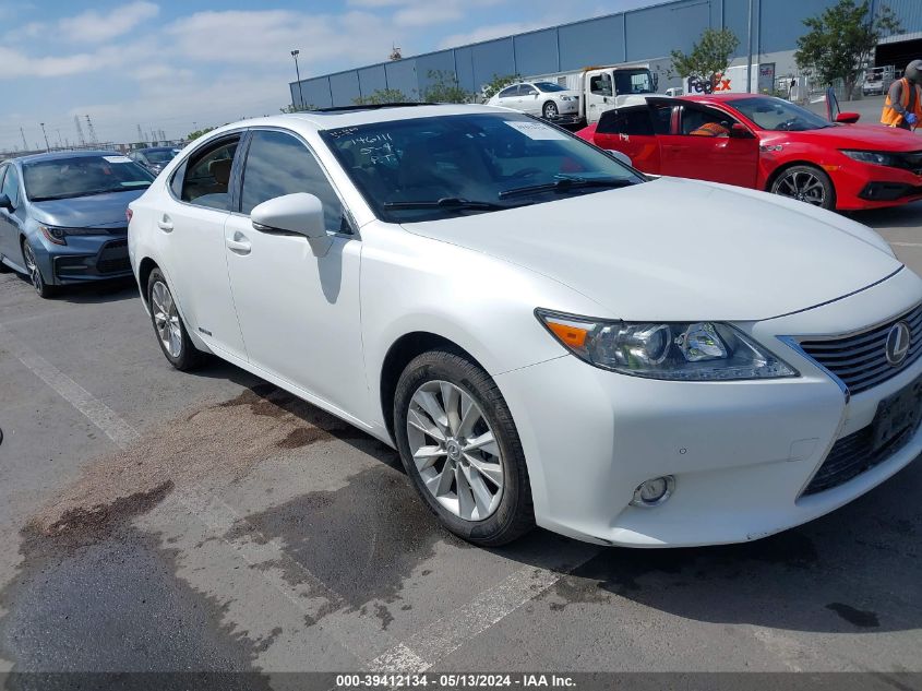 2014 Lexus Es 300H VIN: JTHBW1GG3E2046254 Lot: 39412134