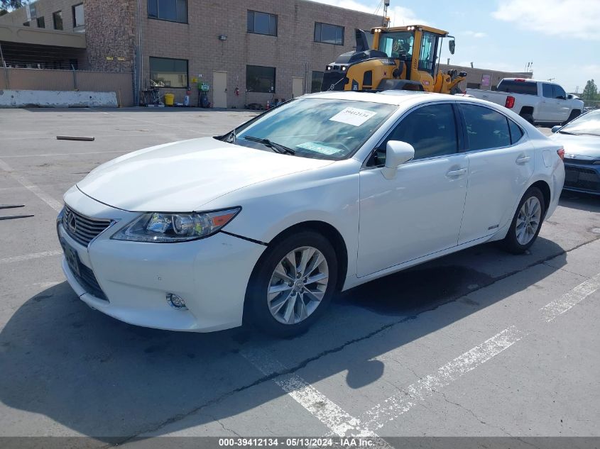 2014 Lexus Es 300H VIN: JTHBW1GG3E2046254 Lot: 39412134