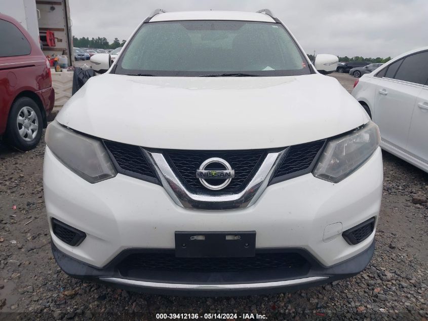 2015 Nissan Rogue Sv VIN: 5N1AT2MT3FC891156 Lot: 39412136