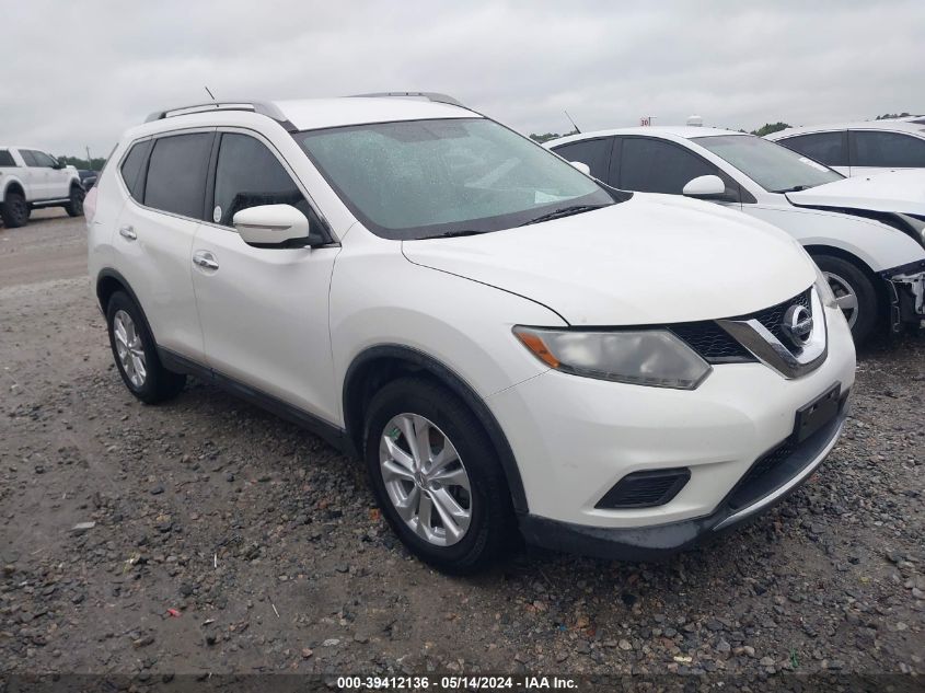 2015 Nissan Rogue Sv VIN: 5N1AT2MT3FC891156 Lot: 39412136