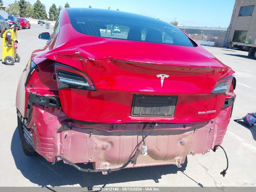 2019 TESLA MODEL 3 LONG RANGE/PERFORMANCE - 5YJ3E1EB7KF393028