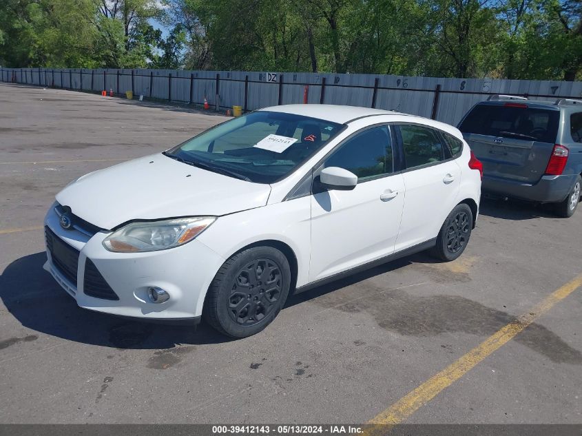 2012 Ford Focus Se VIN: 1FAHP3K29CL344126 Lot: 39412143