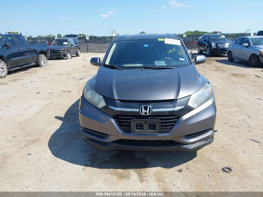 2016 Honda Hr-V Lx VIN: 3CZRU5H32GM754025 Lot: 39412150