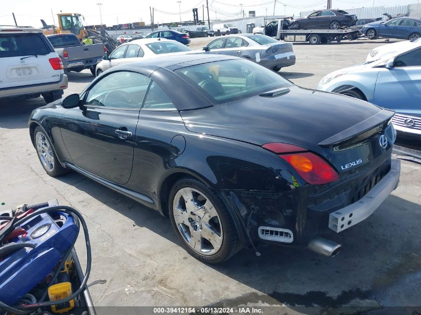 2003 Lexus Sc 430 VIN: JTHFN48Y030047223 Lot: 39412154