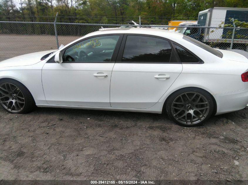 2009 Audi A4 2.0T Premium VIN: WAULF78K19N038358 Lot: 39412155