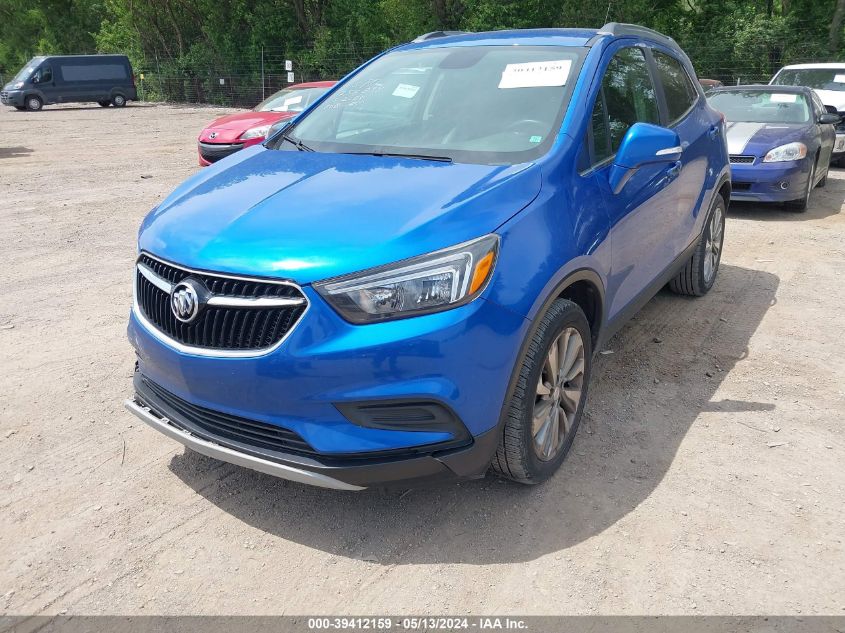 2017 Buick Encore Preferred VIN: KL4CJASBXHB025190 Lot: 39412159