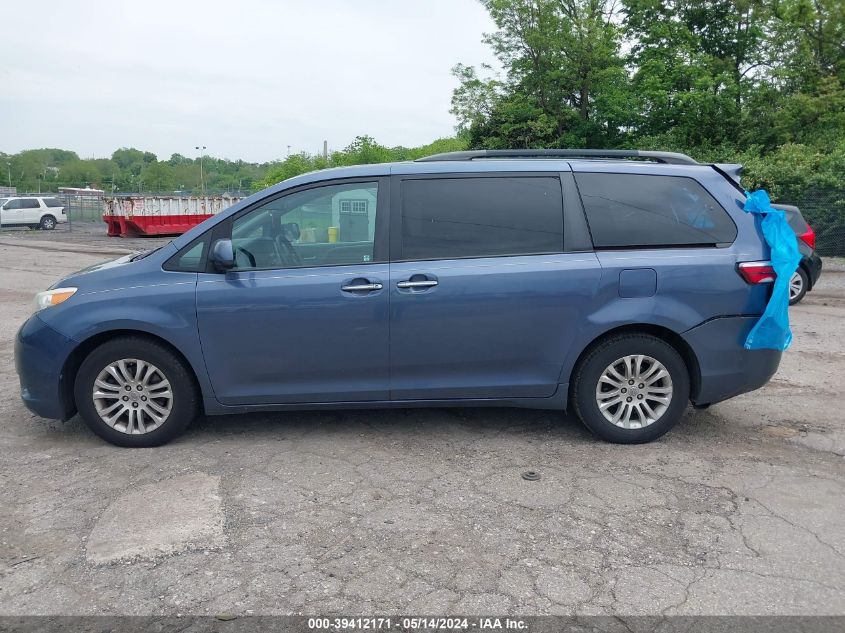 2016 Toyota Sienna Xle 8 Passenger VIN: 5TDYK3DC4GS717172 Lot: 39412171