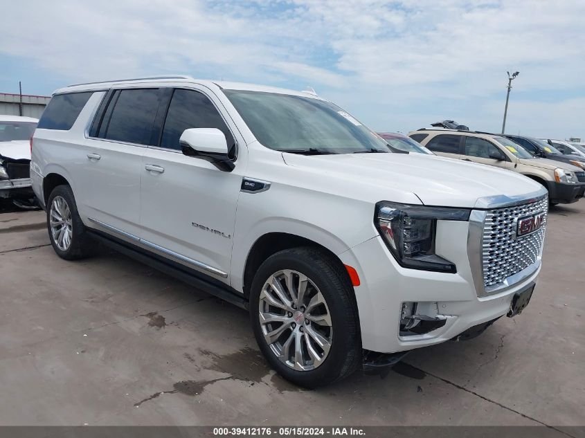 2022 GMC Yukon Xl Denali VIN: 1GKS2JKL0NR243685 Lot: 39412176