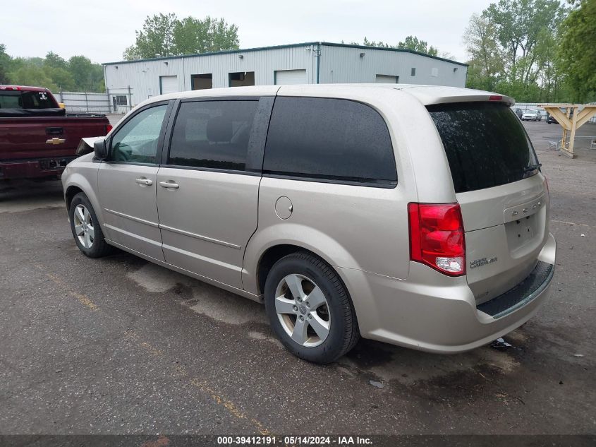 2013 Dodge Grand Caravan Se VIN: 2C4RDGBG9DR600459 Lot: 39412191