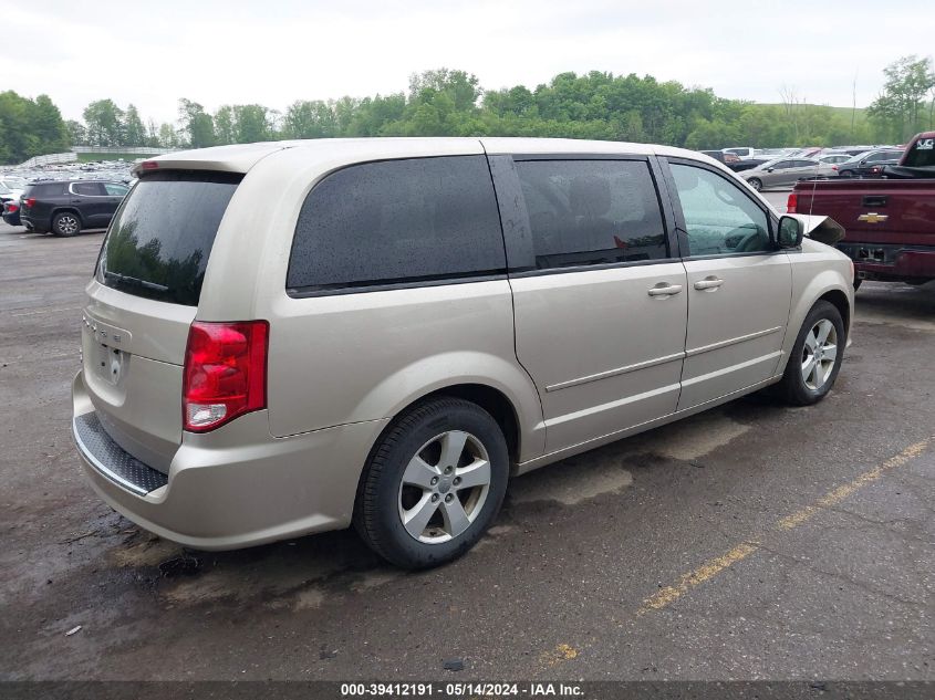 2013 Dodge Grand Caravan Se VIN: 2C4RDGBG9DR600459 Lot: 39412191