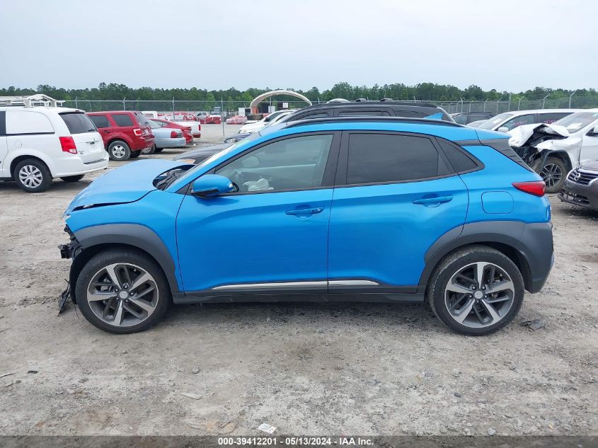 2020 Hyundai Kona Ultimate VIN: KM8K5CA53LU570525 Lot: 39412201