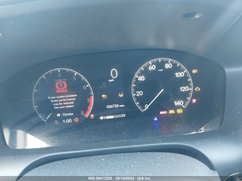 2023 Honda Hr-V 2Wd Ex-L VIN: 3CZRZ1H79PM727367 Lot: 39412203