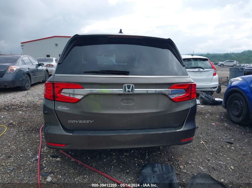 2019 Honda Odyssey Ex-L VIN: 5FNRL6H7XKB097229 Lot: 39412205