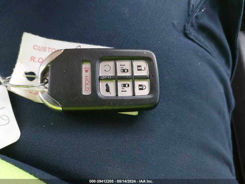 2019 Honda Odyssey Ex-L VIN: 5FNRL6H7XKB097229 Lot: 39412205