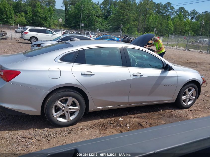 2022 Chevrolet Malibu Ls VIN: 1G1ZC5STXNF134806 Lot: 39412212