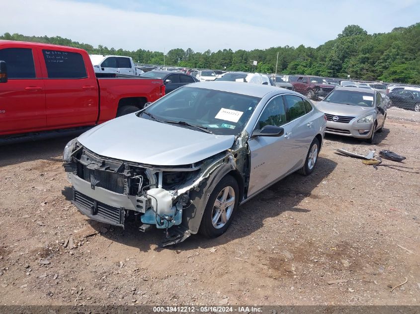 2022 Chevrolet Malibu Ls VIN: 1G1ZC5STXNF134806 Lot: 39412212