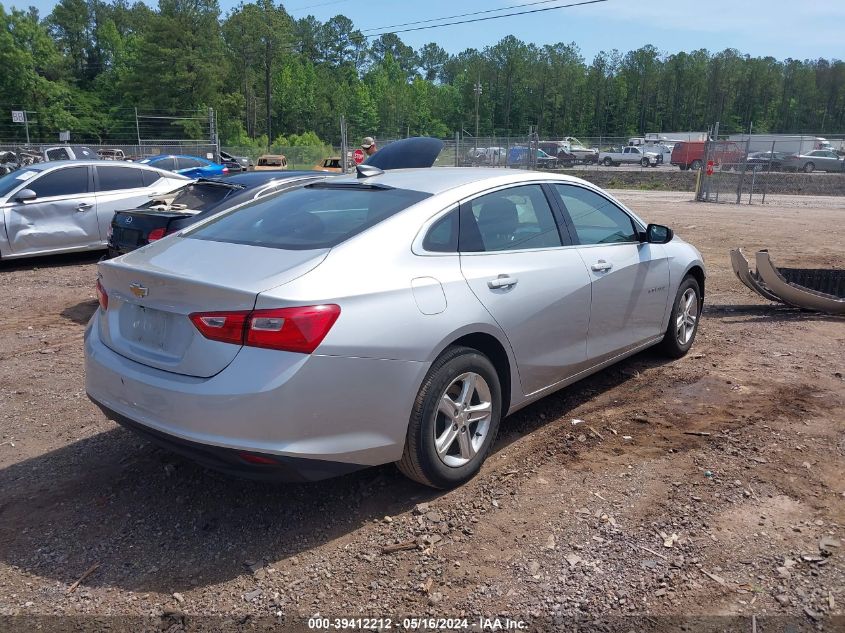 2022 Chevrolet Malibu Ls VIN: 1G1ZC5STXNF134806 Lot: 39412212