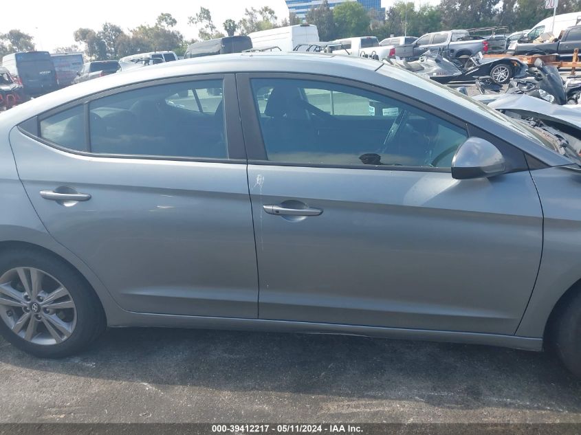 2018 Hyundai Elantra Value Edition VIN: KMHD84LF2JU469467 Lot: 39412217