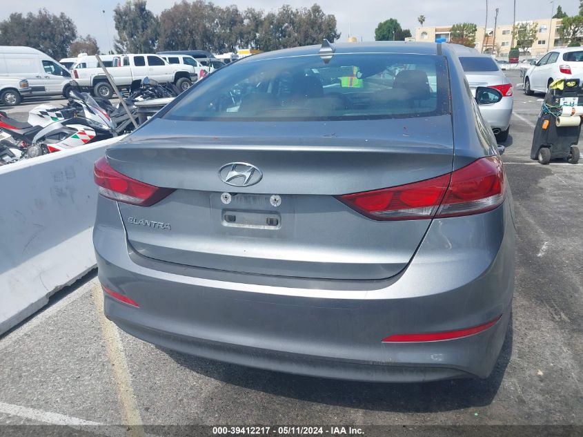 2018 Hyundai Elantra Value Edition VIN: KMHD84LF2JU469467 Lot: 39412217