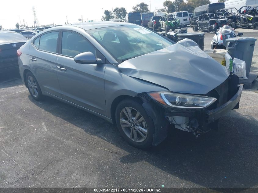 2018 Hyundai Elantra Value Edition VIN: KMHD84LF2JU469467 Lot: 39412217