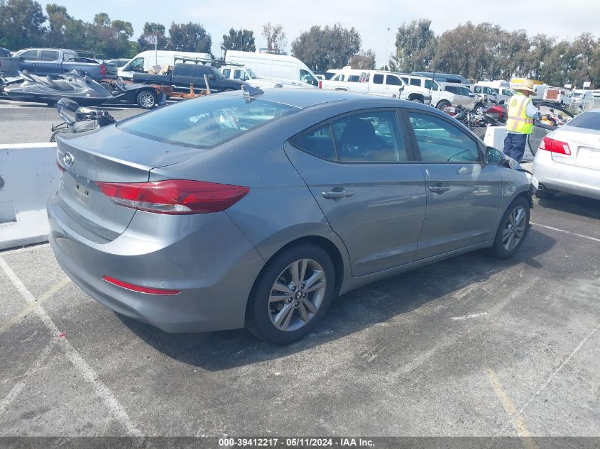 2018 Hyundai Elantra Value Edition VIN: KMHD84LF2JU469467 Lot: 39412217