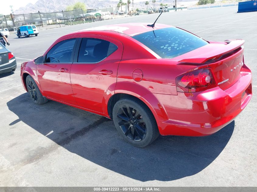 2013 Dodge Avenger Sxt VIN: 1C3CDZCBXDN627157 Lot: 39412223