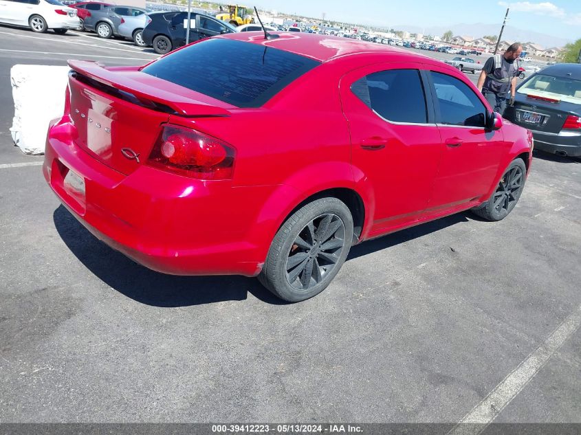 2013 Dodge Avenger Sxt VIN: 1C3CDZCBXDN627157 Lot: 39412223