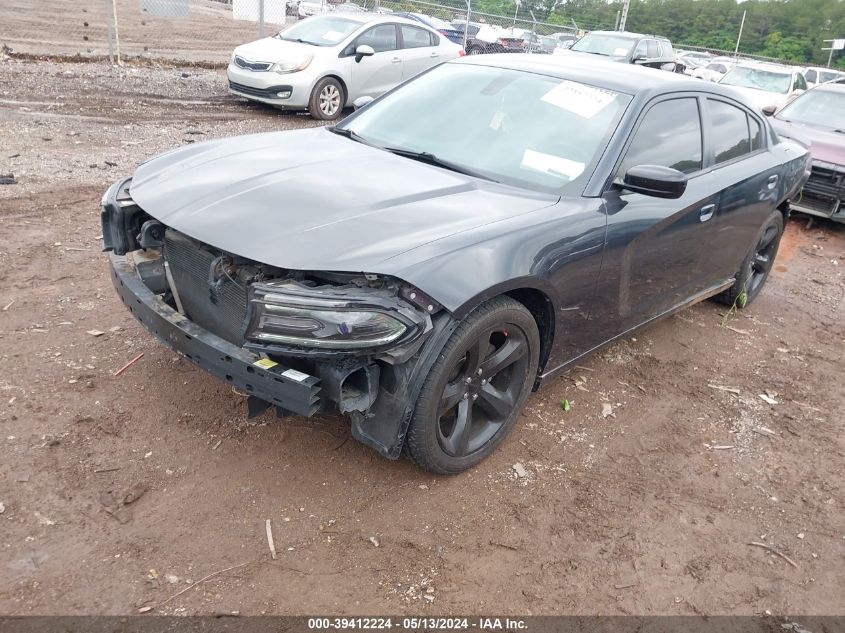 2018 Dodge Charger Sxt Rwd VIN: 2C3CDXBG8JH185095 Lot: 39412224