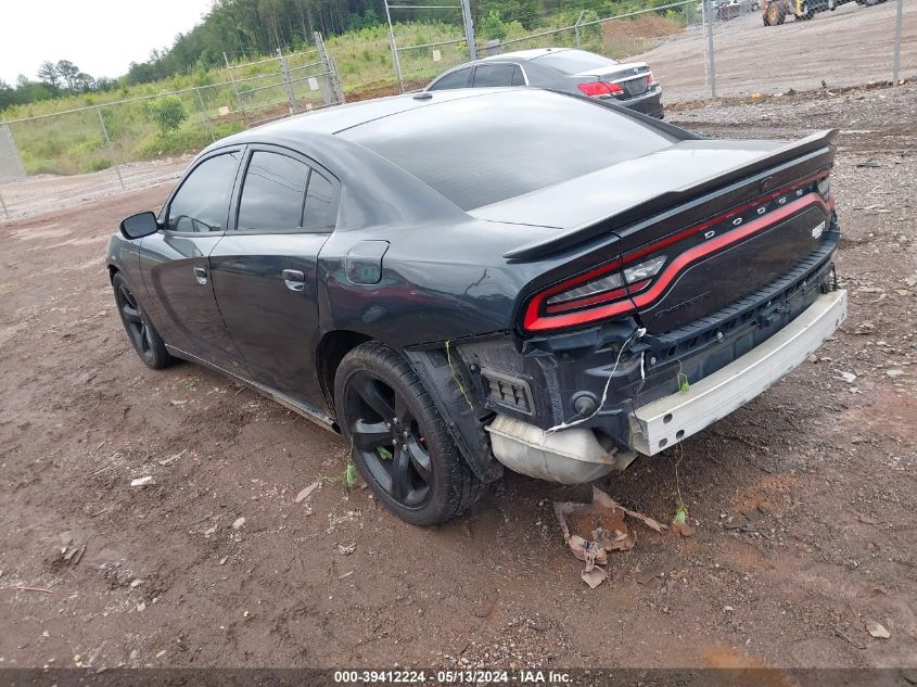 2018 Dodge Charger Sxt Rwd VIN: 2C3CDXBG8JH185095 Lot: 39412224