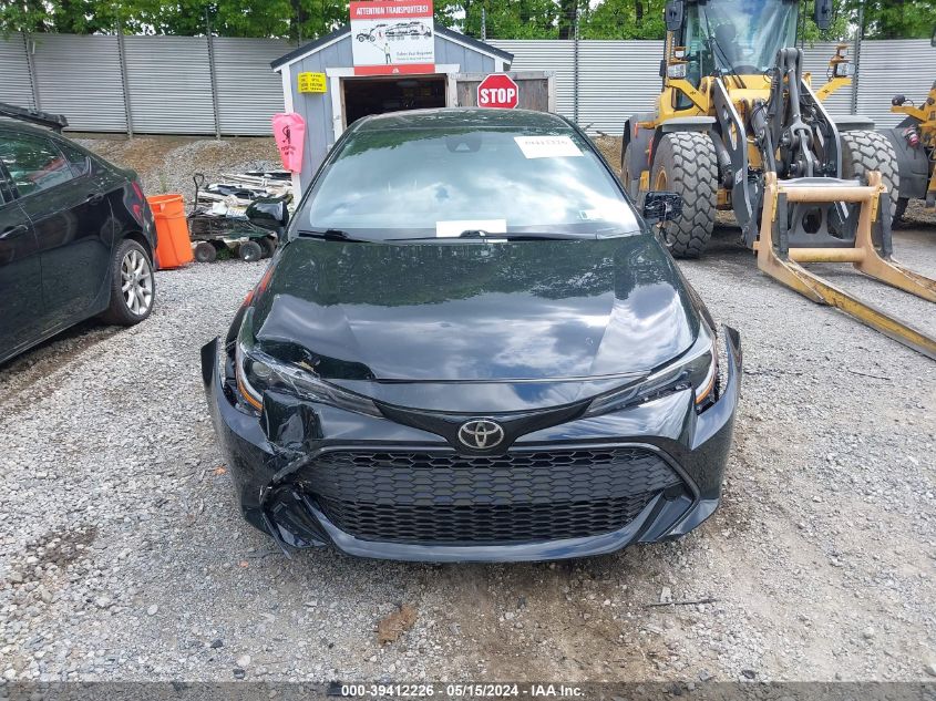 2022 Toyota Corolla Se Nightshade Edition VIN: JTND4MBE1N3180225 Lot: 39412226