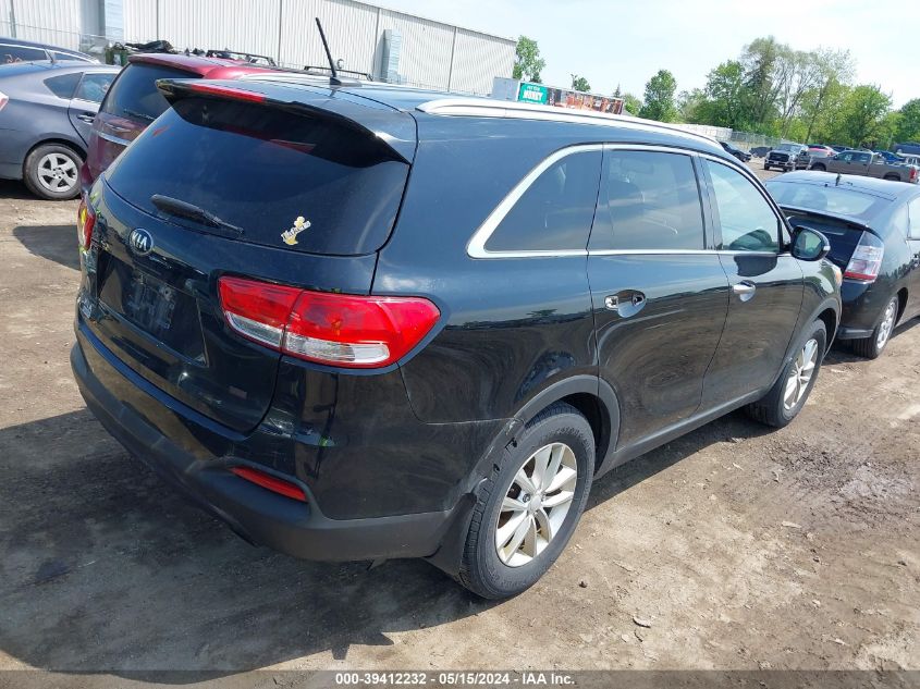 2016 KIA SORENTO 2.4L LX - 5XYPG4A32GG081081