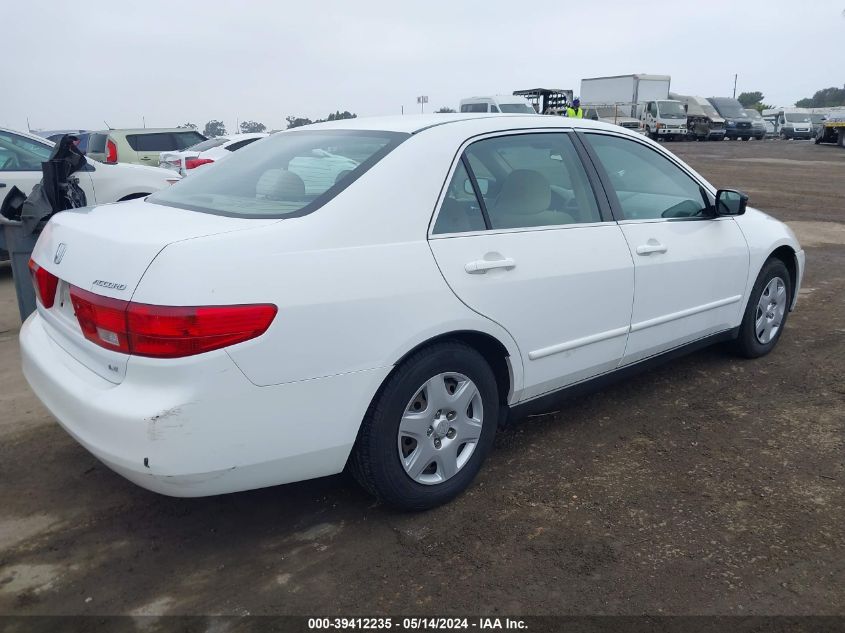 2005 Honda Accord 2.4 Lx VIN: 1HGCM56445A152679 Lot: 39412235