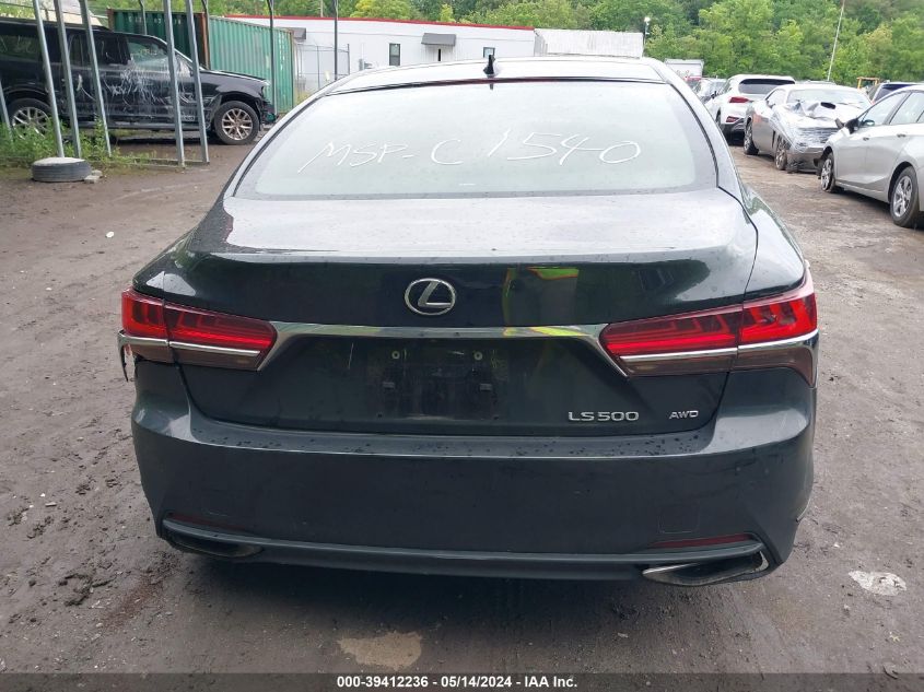 2018 Lexus Ls 500 VIN: JTHC5LFF4J5001540 Lot: 39412236