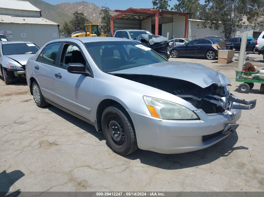 2005 Honda Accord Dx VIN: 1HGCM561X5A009550 Lot: 39412247