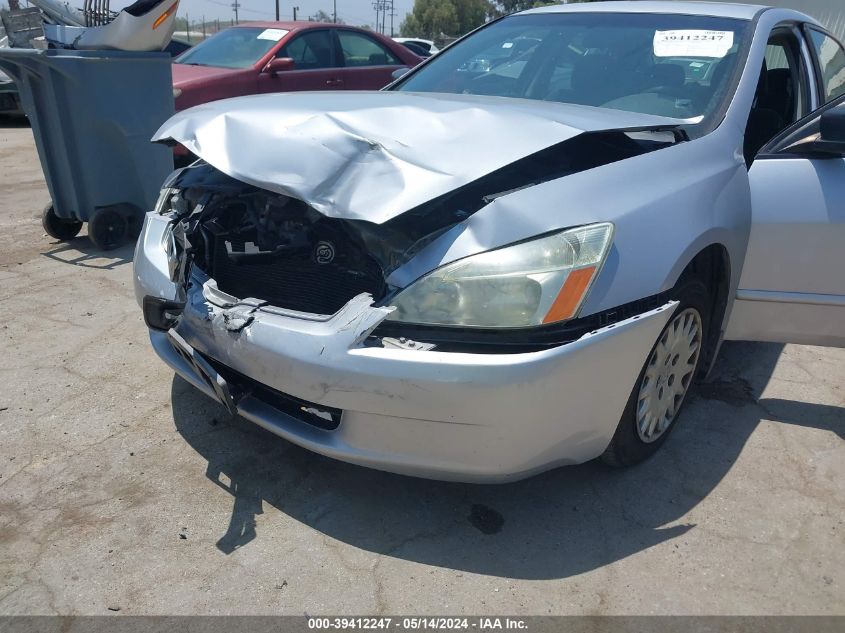 2005 Honda Accord Dx VIN: 1HGCM561X5A009550 Lot: 39412247