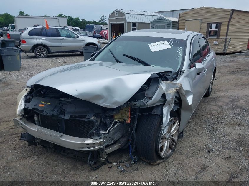 2013 Infiniti G37 Journey VIN: JN1CV6AP6DM716335 Lot: 39412249