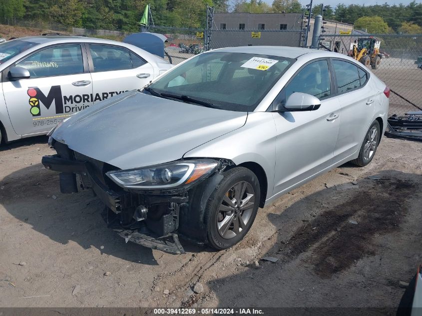 KMHD84LF1HU211483 2017 HYUNDAI ELANTRA - Image 2