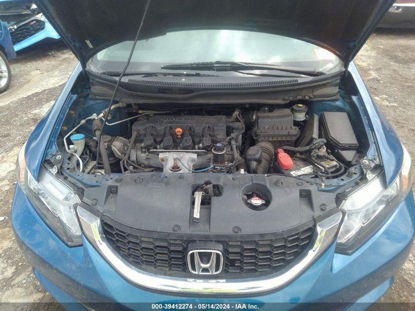 2013 Honda Civic Lx VIN: 19XFB2F56DE099133 Lot: 39412274