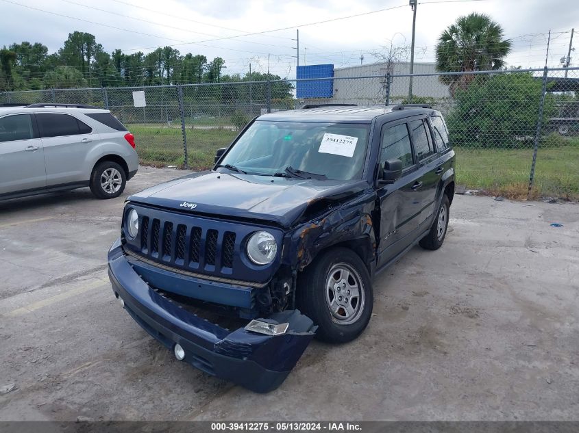 2015 Jeep Patriot Sport VIN: 1C4NJRBB6FD347131 Lot: 39412275