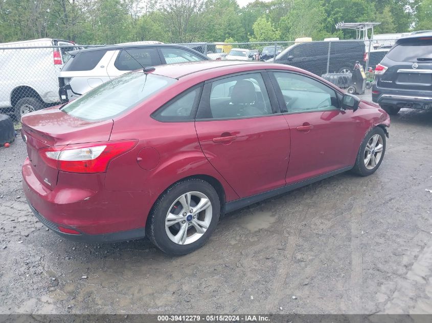 2014 Ford Focus Se VIN: 1FADP3F21EL203773 Lot: 39412279