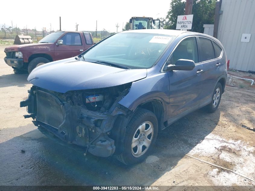 2013 Honda Cr-V Lx VIN: 3CZRM3H39DG711798 Lot: 39412283