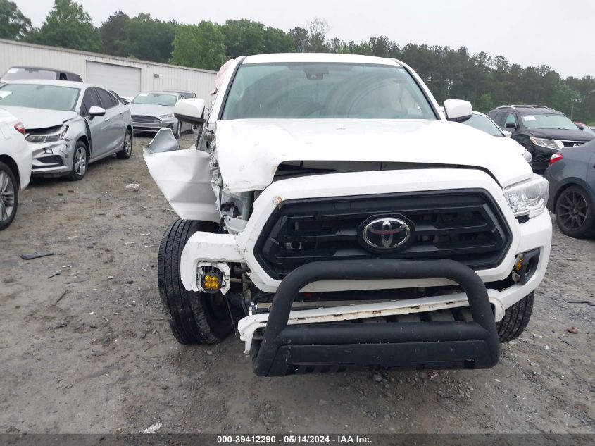 2021 Toyota Tacoma Sr VIN: 5TFAX5GN6MX190530 Lot: 39412290