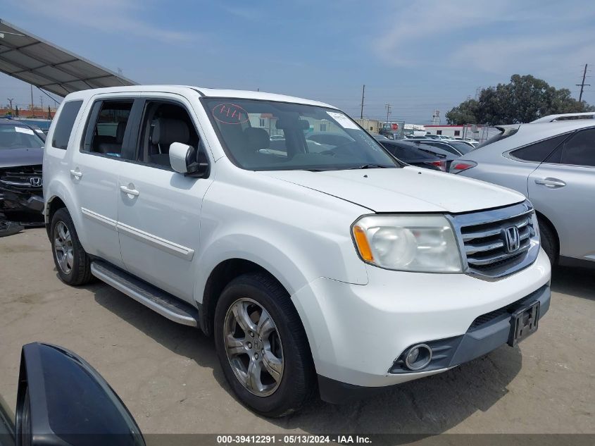 2015 Honda Pilot Ex-L VIN: 5FNYF3H56FB021786 Lot: 39412291