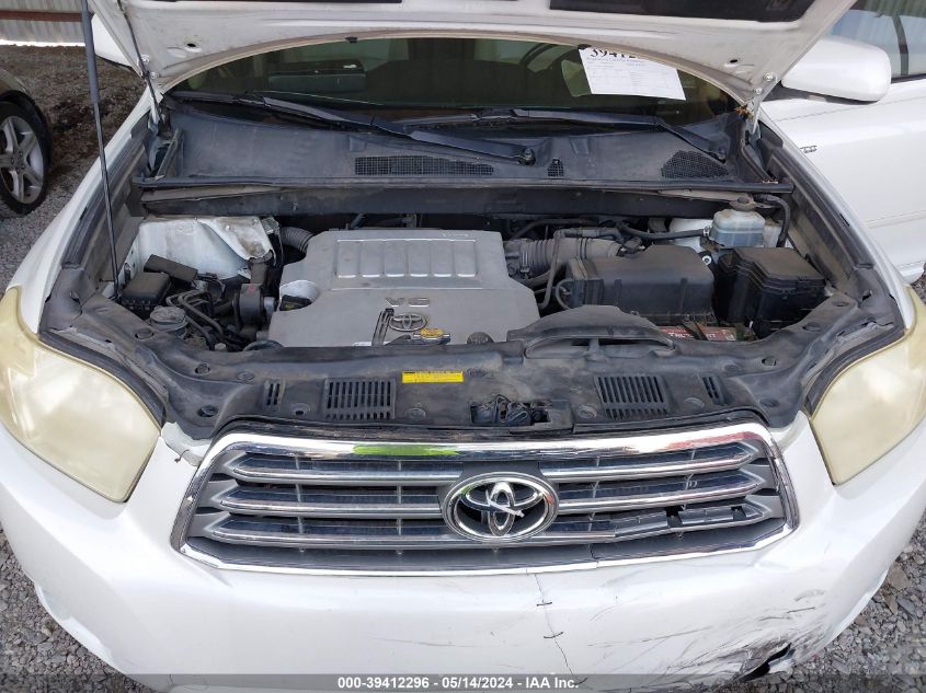 2008 Toyota Highlander Limited VIN: JTEDS42A682059008 Lot: 39412296