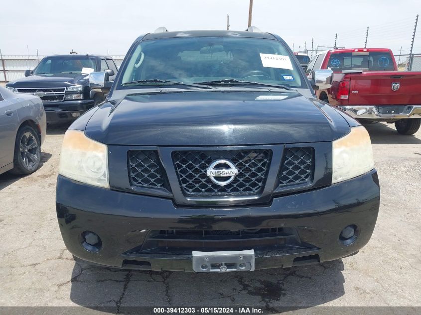 2009 Nissan Armada Se VIN: 5N1BA08D69N606069 Lot: 39412303