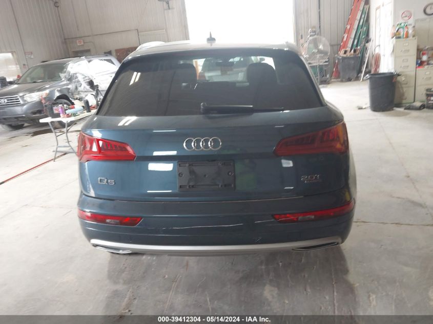 2018 Audi Q5 2.0T Premium/2.0T Tech Premium VIN: WA1CNAFY3J2076376 Lot: 39412304