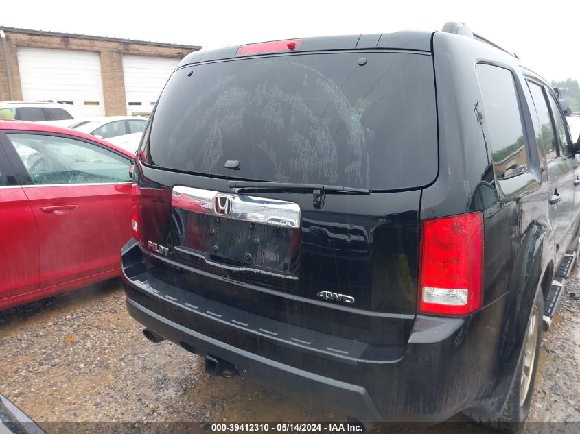 2009 Honda Pilot Ex-L VIN: 5FNYF485X9B042330 Lot: 39412310