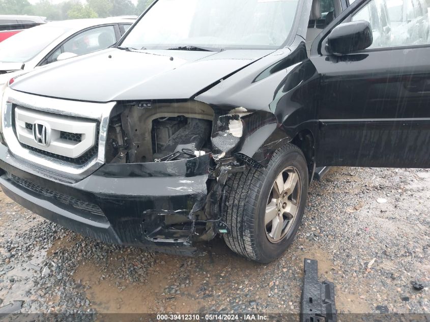 2009 Honda Pilot Ex-L VIN: 5FNYF485X9B042330 Lot: 39412310