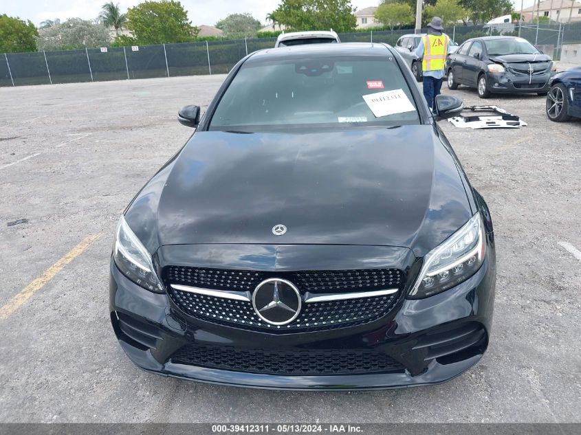 2021 Mercedes-Benz C 300 Sedan VIN: W1KWF8DB4MR652338 Lot: 39412311