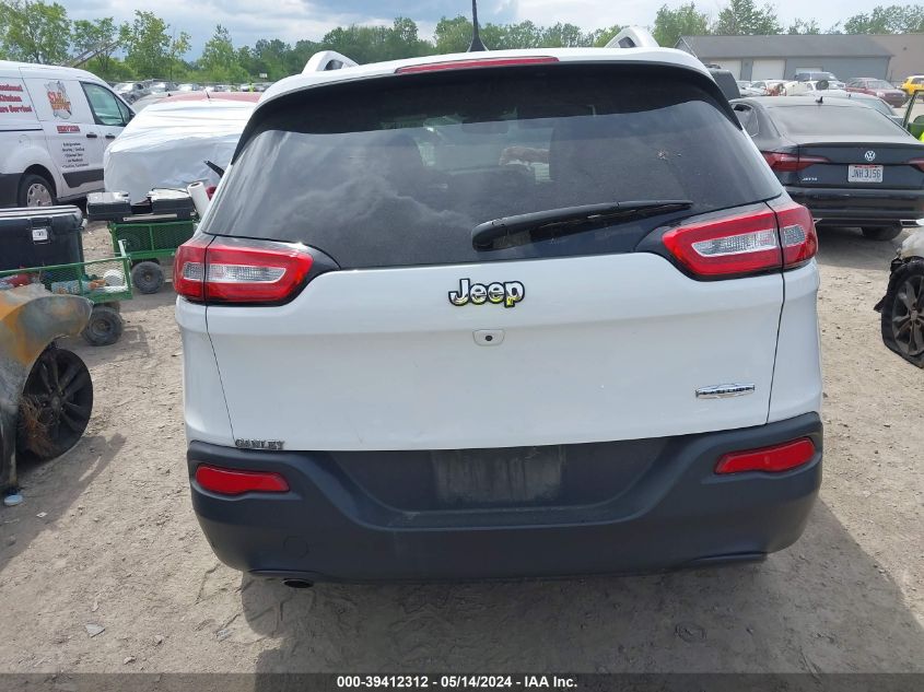 2017 Jeep Cherokee Latitude Fwd VIN: 1C4PJLCB7HD239737 Lot: 39412312